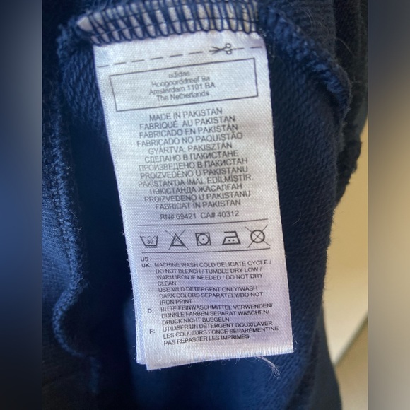 Reebok navy blue crewneck sweatshirt - Picture 5 of 8